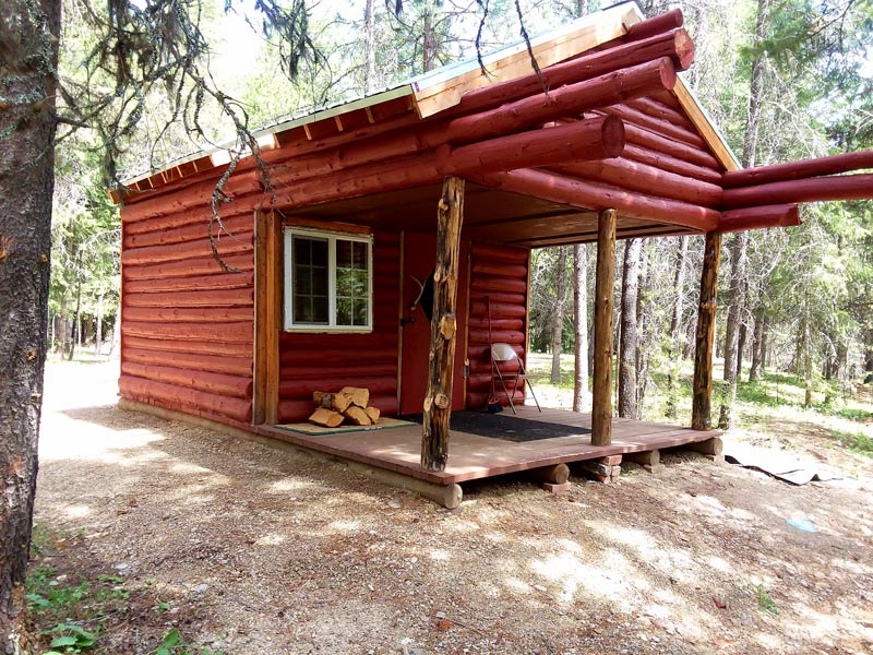 Rustic Cabin 5 on Bench